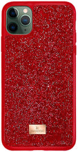 
                        
                          Load image into Gallery viewer, SWAROVSKI Glam Rock Smartphone case with Bumper, red (one size) - JOY2ESpree
                        
                      