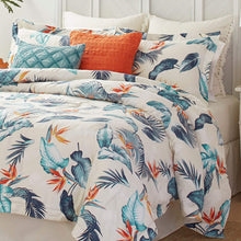 
                        
                          Load image into Gallery viewer, Tommy Bahama Birdseye View Comforter Set, King, Blue,USHSA31145084,4
                        
                      