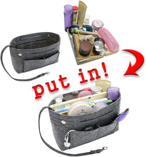 
                        
                          Muat gambar ke penampil Galeri, MISIXILE Felt Purse Organizer Insert Handbag Organizer,Tote Bag in Bag Organizer Fits Speedy Neverfull with Handles Keychain
                        
                      