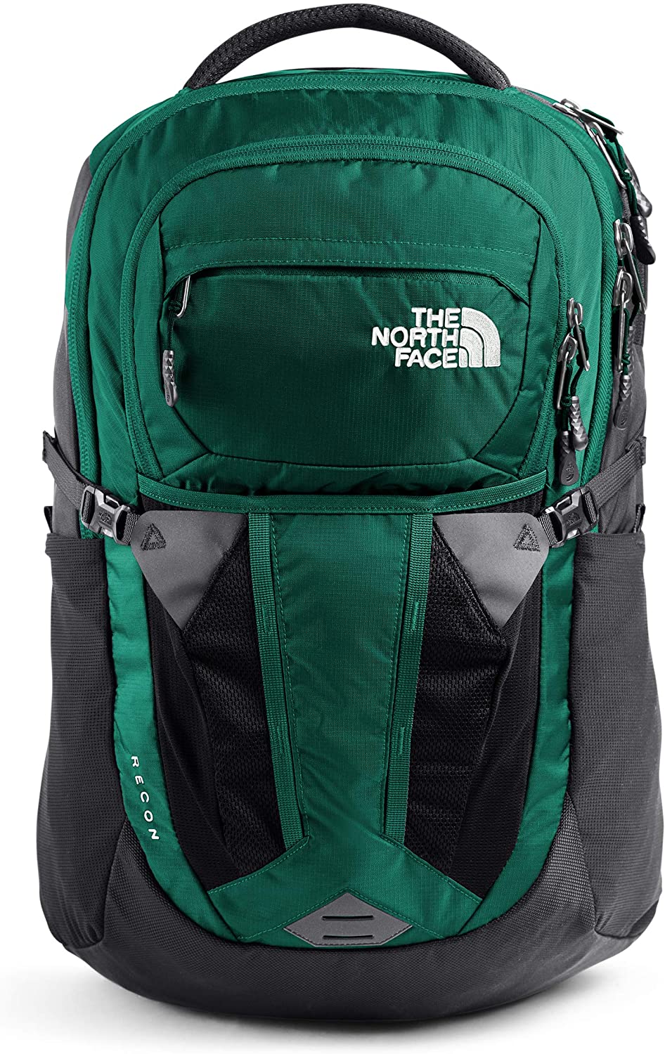 The North Face Women's Recon Backpack, TNF Black Heather/Silver Reflective, One Size