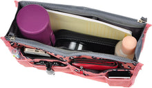 
                        
                          Load image into Gallery viewer, Vercord Purse Organizer Insert for Handbags Bag Organizers Inside Tote Pocketbook Women Nurse Nylon 13 Pockets Black Medium
                        
                      