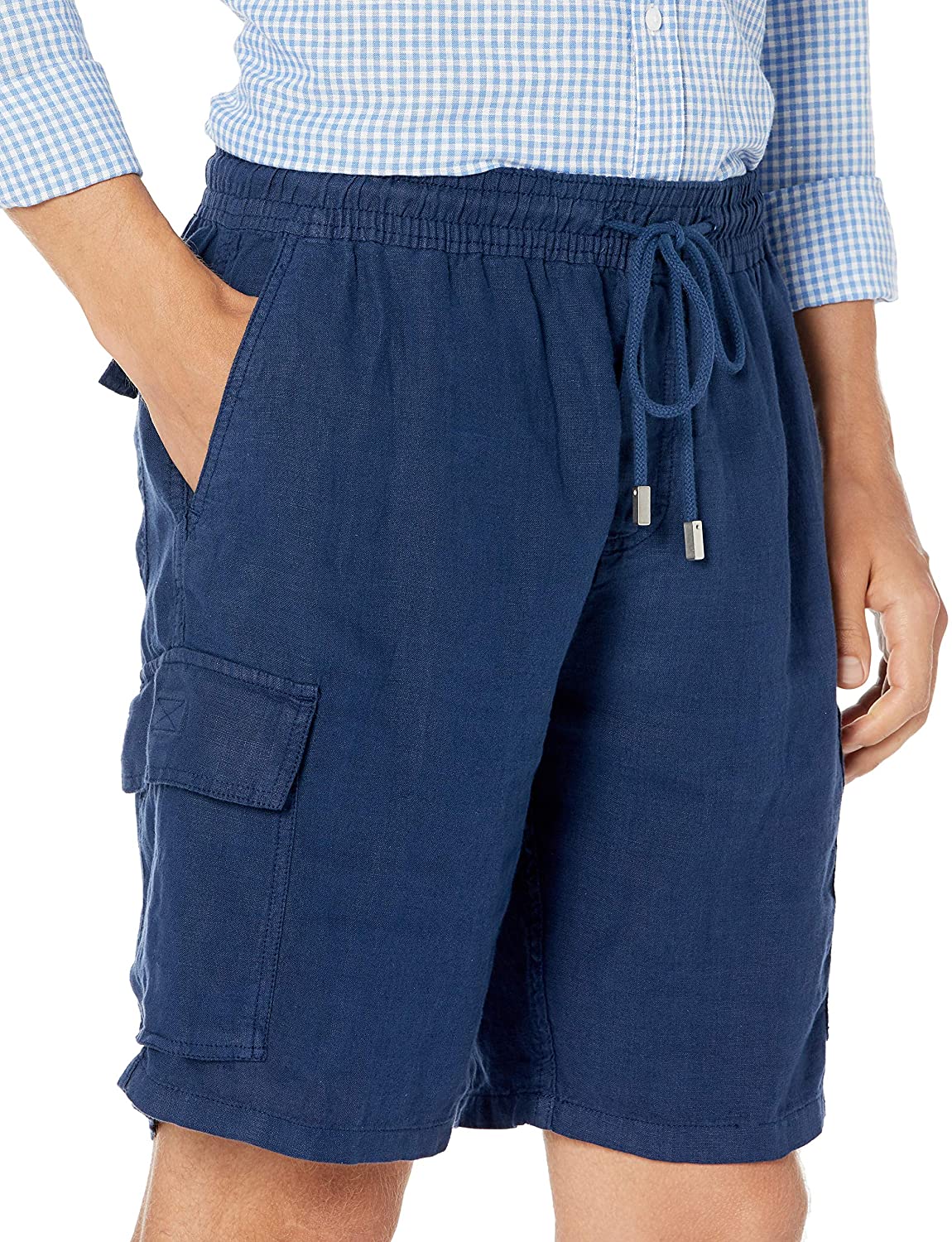 Vilebrequin Men's Solid Linen Bermuda-XXXL