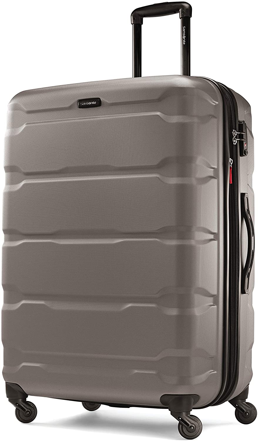 Samsonite Omni PC Hardside Expandable Luggage with Spinner Wheels, Black, Carry-On 20-Inch