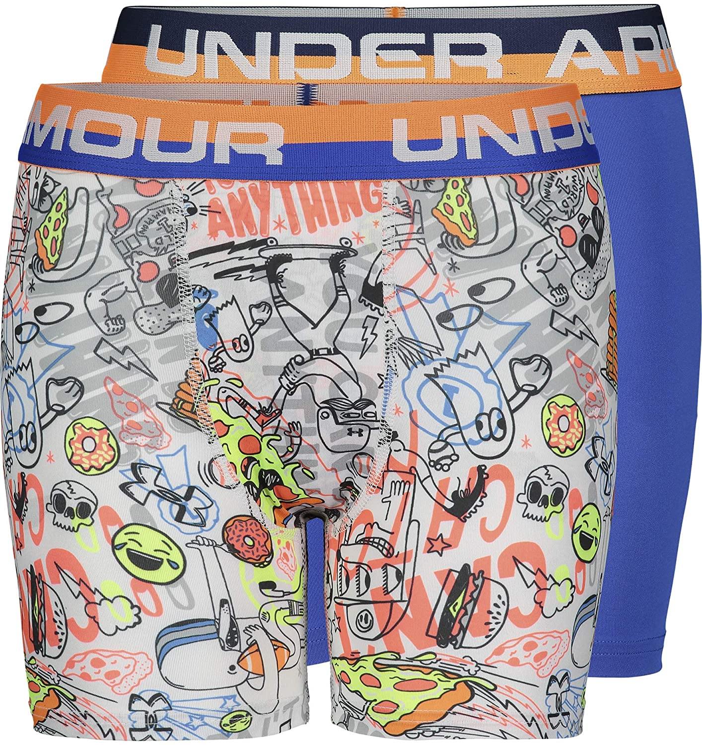 Under Armour Boys' Performance Boxer Briefs