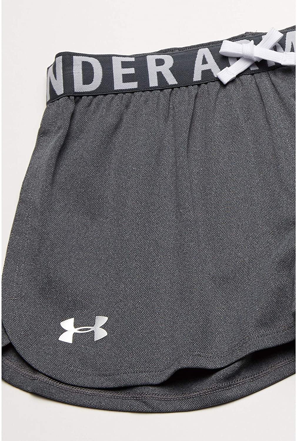 Under Armour Girls' Play Up Solid Workout Gym Shorts