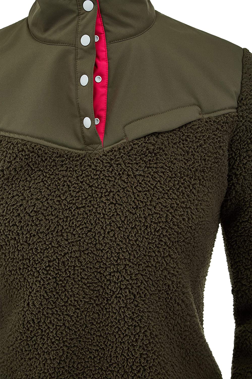 Spyder Active Sports Women's Vista Snap Pullover Fleece Jacket
