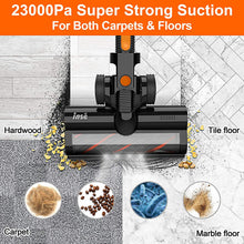 
                        
                          गैलरी व्यूवर में इमेज लोड करें, Cordless Vacuum Cleaner, 23Kpa Strong Suction Stick Vacuum with 45min Max Long Runtime Detachable Battery - JOY2ESpree
                        
                      