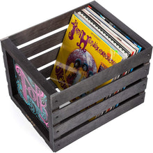 
                        
                          將圖片載入圖庫檢視器 Chalkboard Vinyl Record Storage Crate (Espresso) - JOY2ESpree
                        
                      