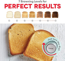 
                        
                          Cargar imagen en el visor de la galería, Dash Clear View Toaster: Extra Wide Slot Toaster with Stainless Steel Accents + See Through Window - JOY2ESpree
                        
                      