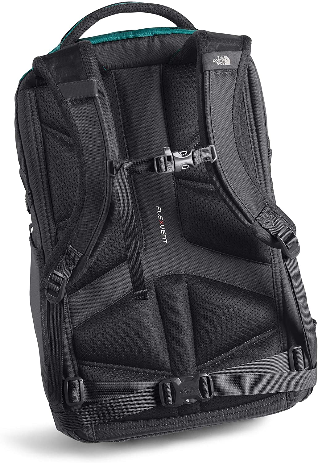 The North Face Women's Recon Backpack, TNF Black Heather/Silver Reflective, One Size