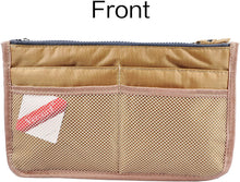
                        
                          Muat gambar ke penampil Galeri, Vercord Updated Purse Handbag Organizer Insert Liner Bag in Bag 13 Pockets Purple Small
                        
                      
