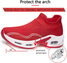 
                        
                          Muat gambar ke penampil Galeri, PDBQ Women's Walking Shoes Sock Sneakers Mesh Slip On Air Cushion Nurse Shoes Platform Loafers Breathable Lightweight Comfortable Socks Shoes
                        
                      