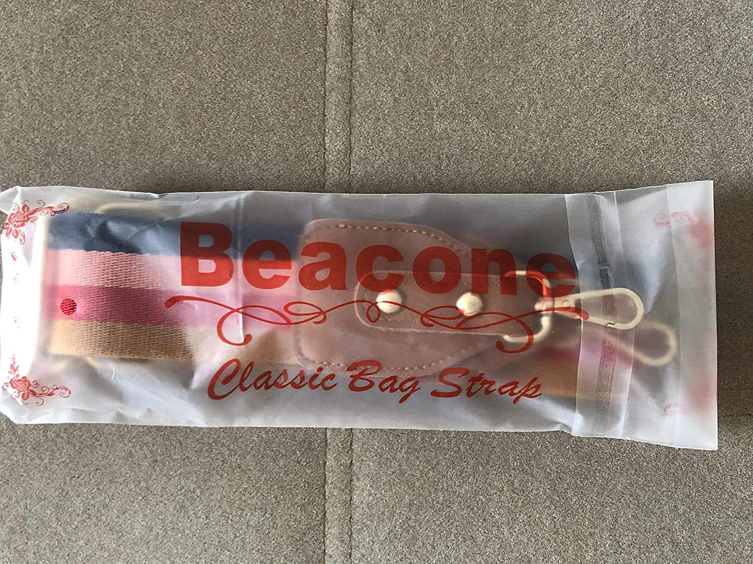 Beacone Wide Purse Strap Replacement Adjustable Crossbody Handbag Strap Belt