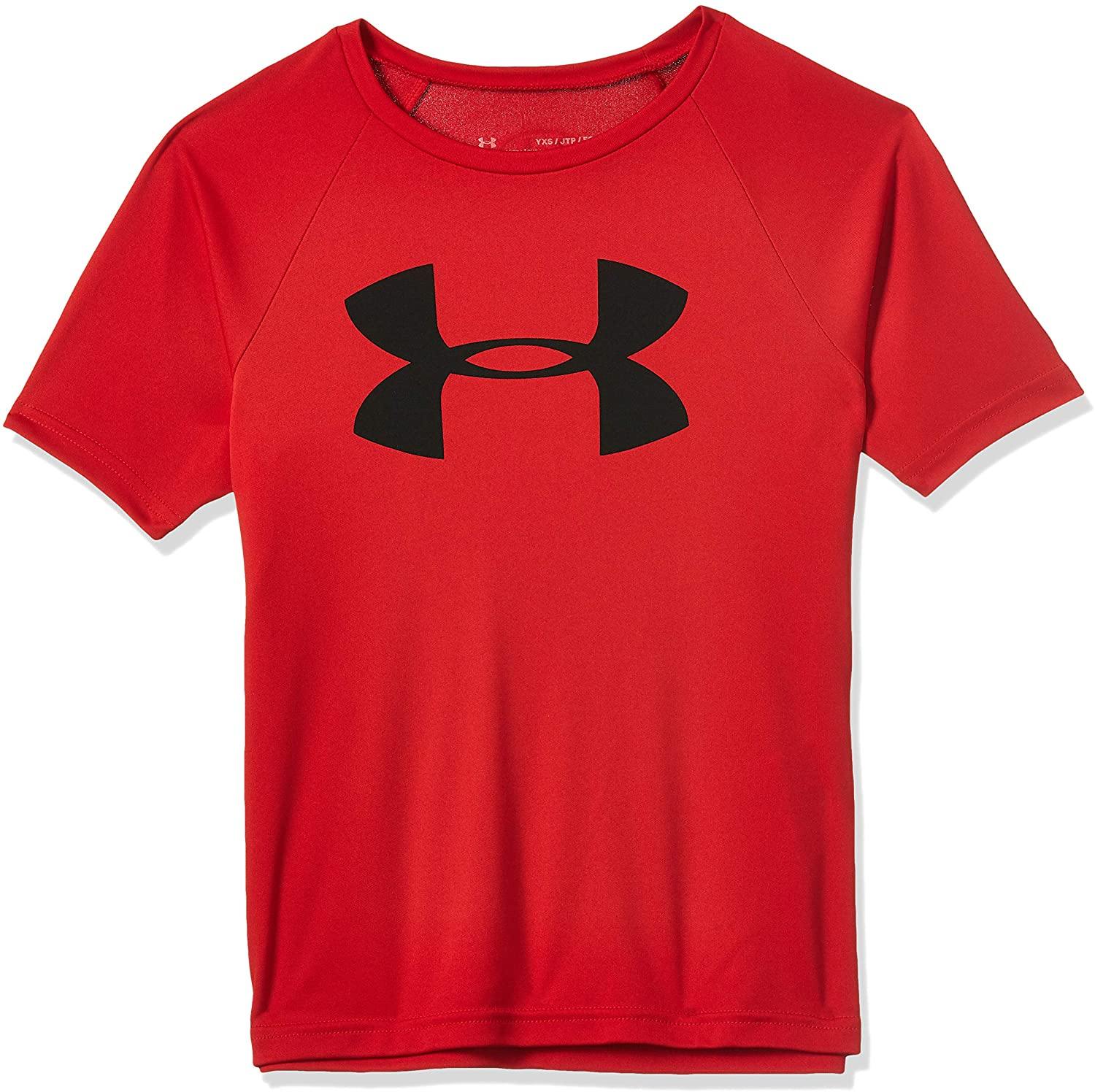 Under Armour Boys' Tech Big Logo Short Sleeve Gym T-Shirt