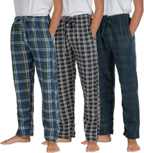 
                        
                          गैलरी व्यूवर में इमेज लोड करें, Real Essentials 3 Pack Boys Pajama Pants Super Soft Fleece PJ Lounge Bottoms for Kids - JOY2ESpree
                        
                      