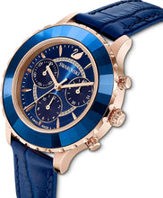 
                        
                          Load image into Gallery viewer, SWAROVSKI Women's Octea Lux Chrono Crystal Watch Collection, Leather Strap - JOY2ESpree
                        
                      