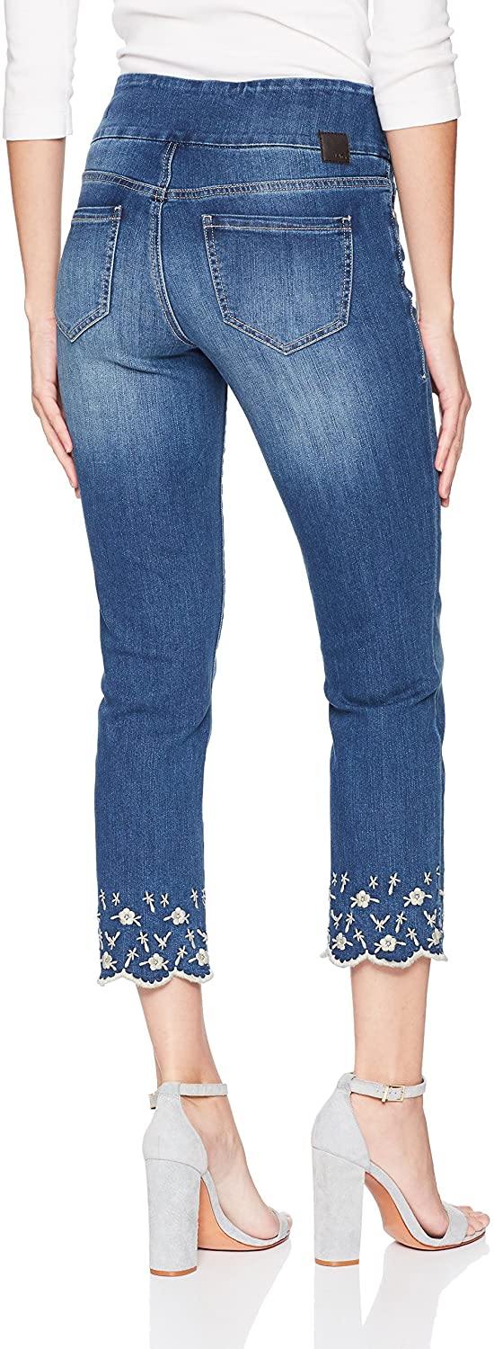 Jag Jeans Women's Lewis Straight Pull on Crop