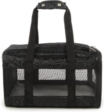 
                        
                          Load image into Gallery viewer, Sherpa Original Deluxe Airline Approved Pet Carrier, Medium, Black
                        
                      