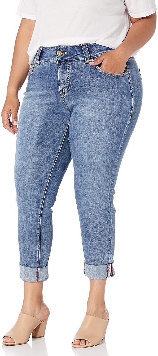 Jag Jeans Women's Plus Size Carter Girlfriend Jean