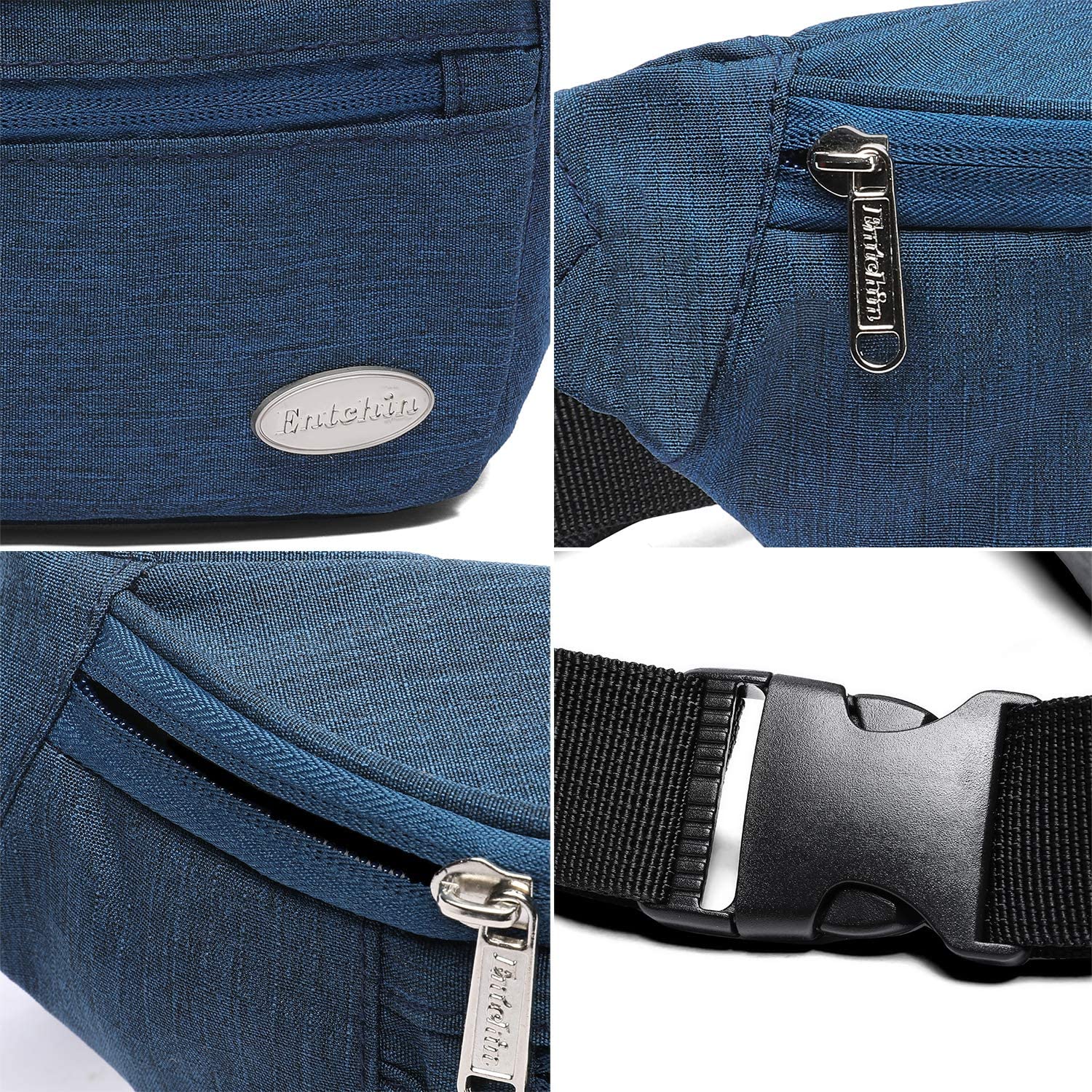 Entchin Fanny Pack for Hiking, Running and Travel