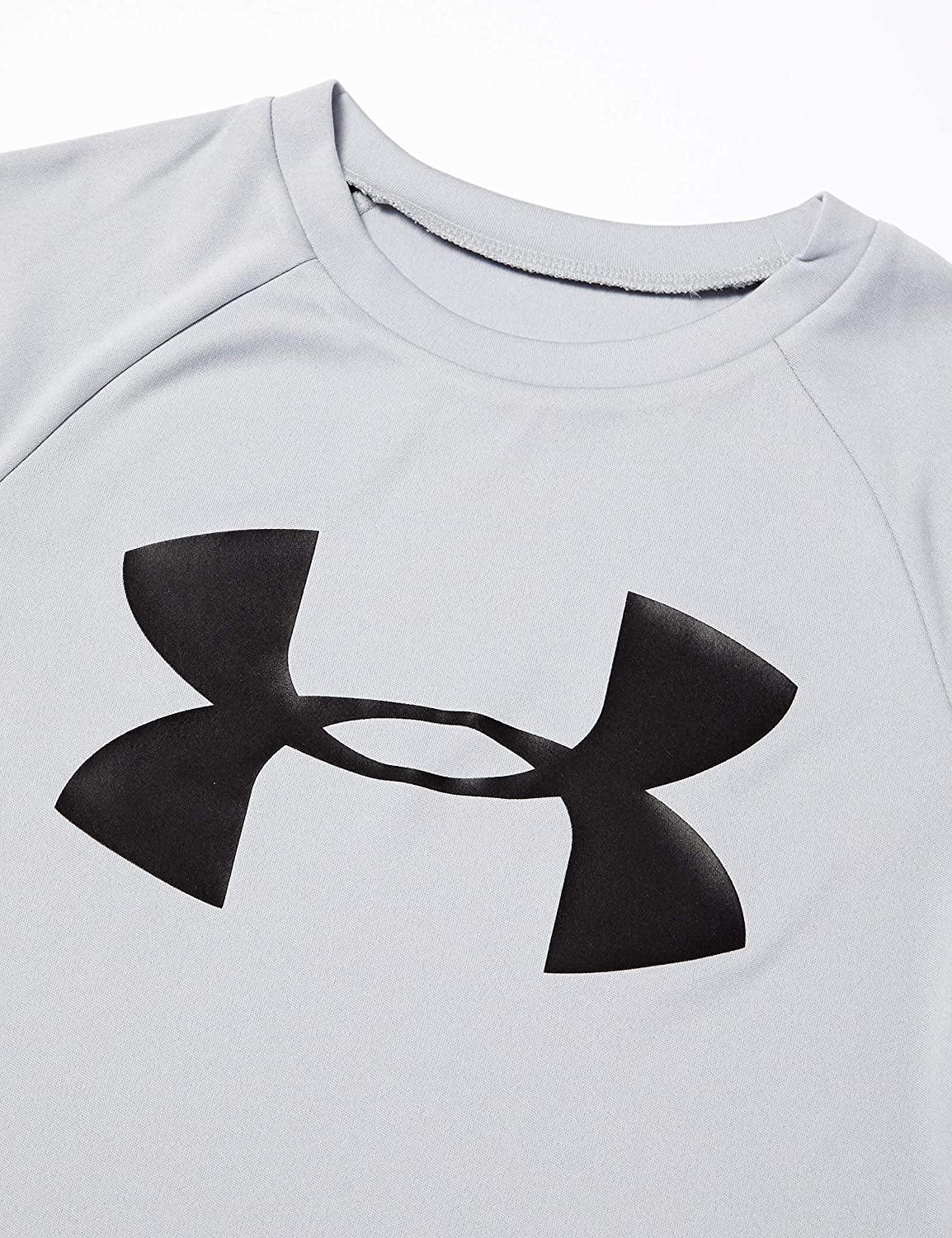 Under Armour Boys' Tech Big Logo Short Sleeve Gym T-Shirt