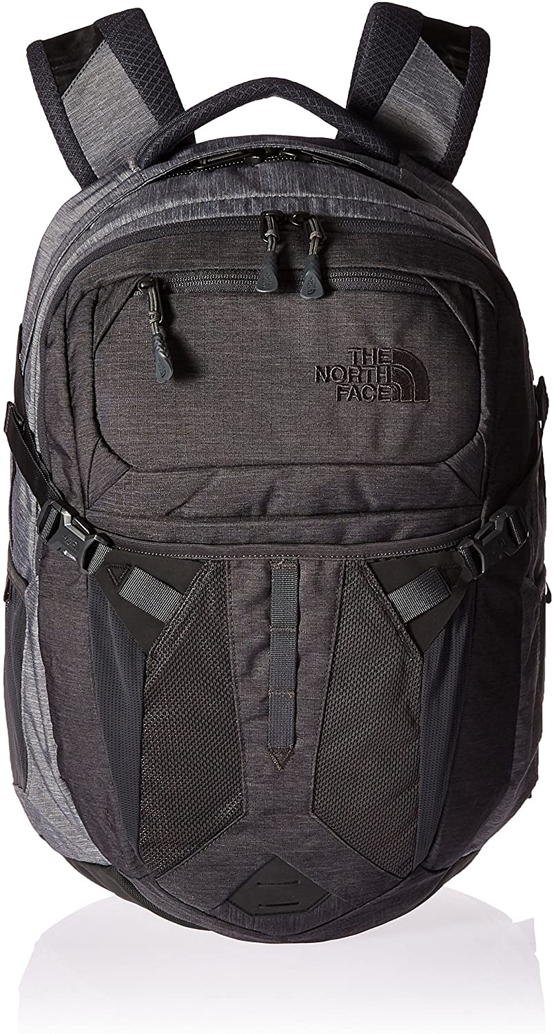 The North Face Women's Recon Backpack, TNF Black Heather/Silver Reflective, One Size