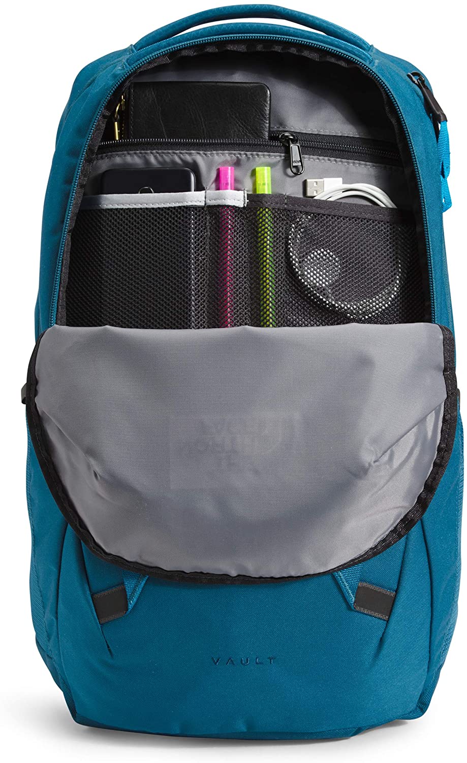 The North Face Vault Backpack, Moab Khaki/Asphalt Grey, One Size