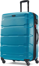 
                        
                          Load image into Gallery viewer, Samsonite Omni PC Hardside Expandable Luggage with Spinner Wheels, Black, Carry-On 20-Inch
                        
                      