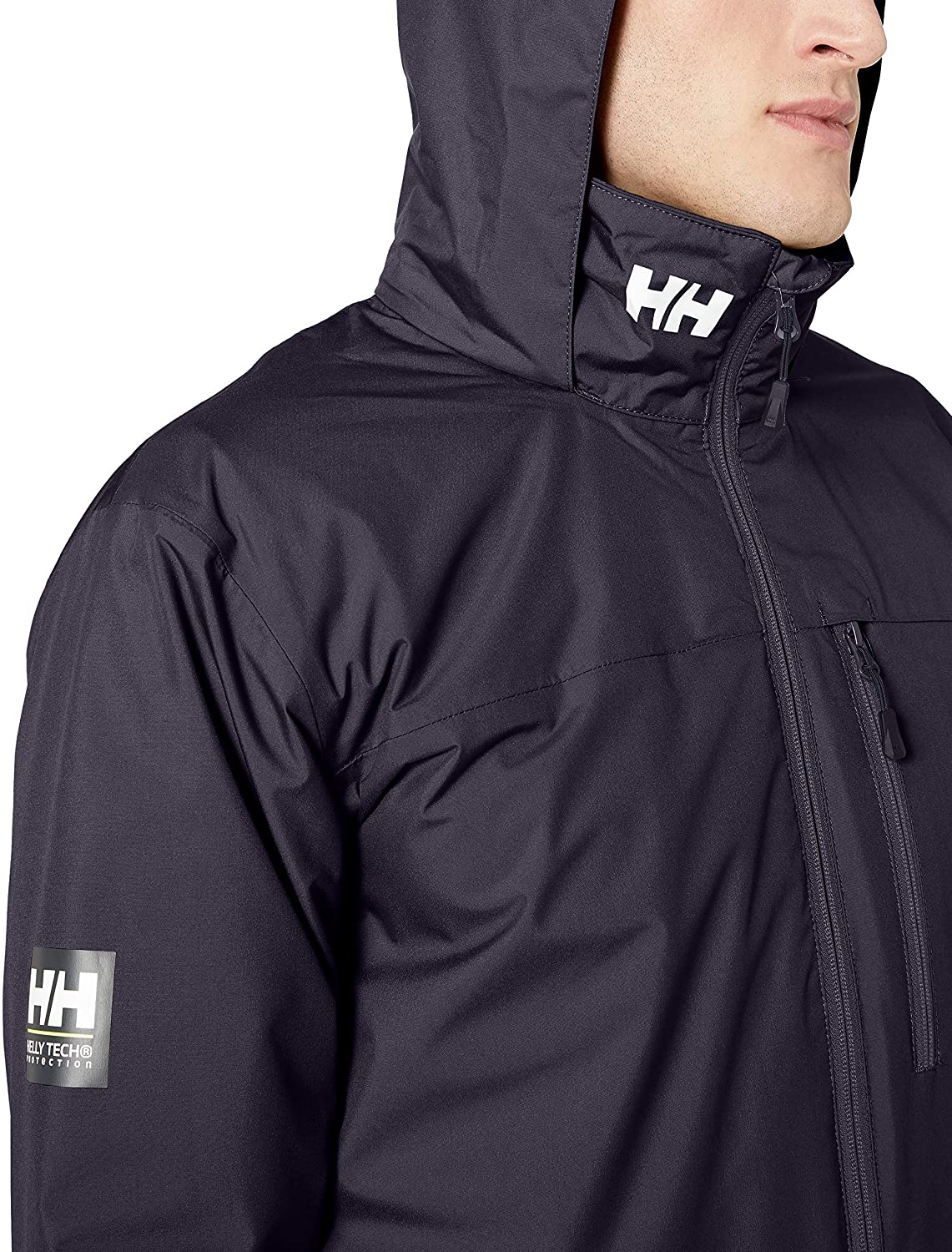 Helly-Hansen Mens Crew Hooded Waterproof Sailing Jacket