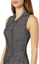 
                        
                          Muat gambar ke penampil Galeri, Amazon Brand - Lark &amp; Ro Women's Sleeveless Crossover Twist Neck Faux Wrap Dress
                        
                      