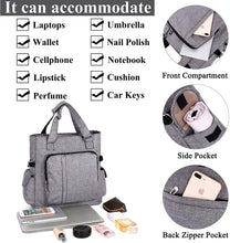 
                        
                          將圖片載入圖庫檢視器 Canvas Tote Bag Waterproof Nylon Multi Pocket Shoulder Bags Laptop Work Bag Teacher Purse and Handbags for Women &amp; Men
                        
                      