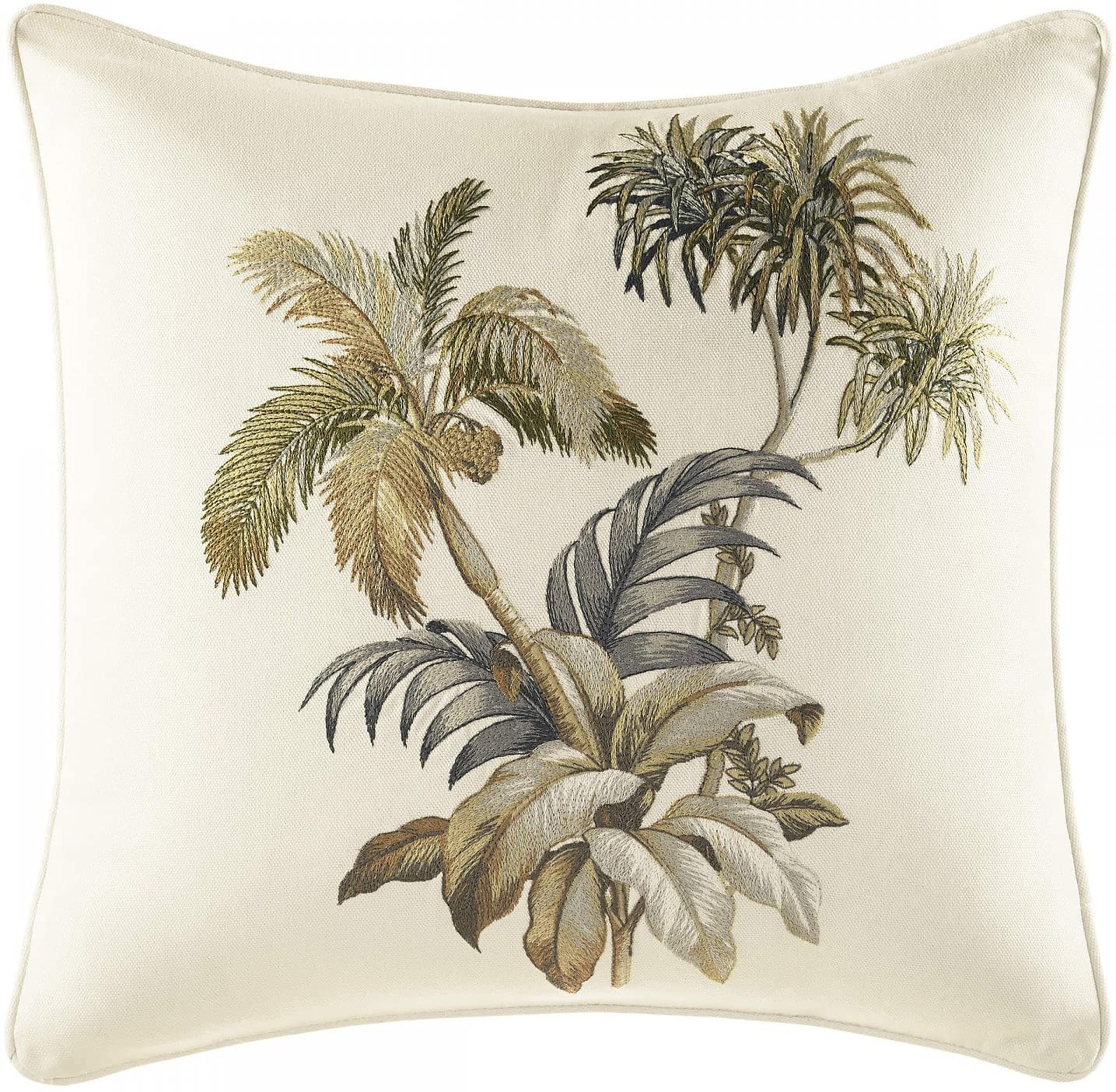 Tommy Bahama Nador Throw Pillow, 20 x 20, Ivory