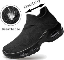 
                        
                          Muat gambar ke penampil Galeri, PDBQ Women's Walking Shoes Sock Sneakers Mesh Slip On Air Cushion Nurse Shoes Platform Loafers Breathable Lightweight Comfortable Socks Shoes
                        
                      