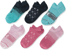 
                        
                          Load image into Gallery viewer, Under Armour Youth Essential 2.0 No Show Socks, 6-Pairs
                        
                      