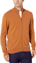 
                        
                          Load image into Gallery viewer, Amazon Essentials Men's Full-Zip Cotton Sweater
                        
                      