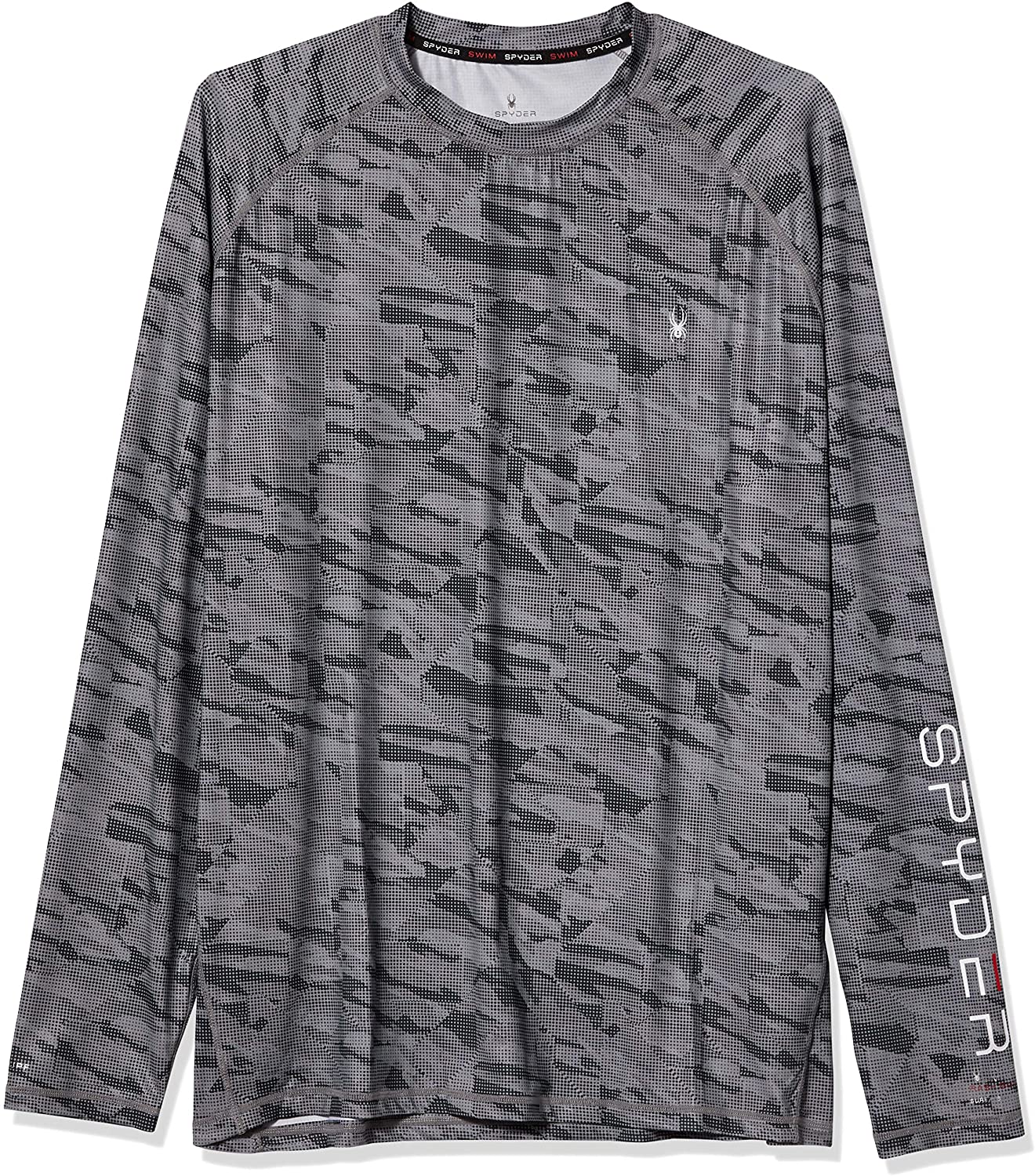 Spyder Men's Digital Camo Long Sleeve Rashguard