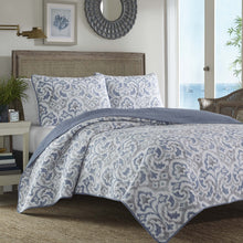 
                        
                          Load image into Gallery viewer, Tommy Bahama Cape Verde Quilt Set, Full/Queen, Smoke
                        
                      