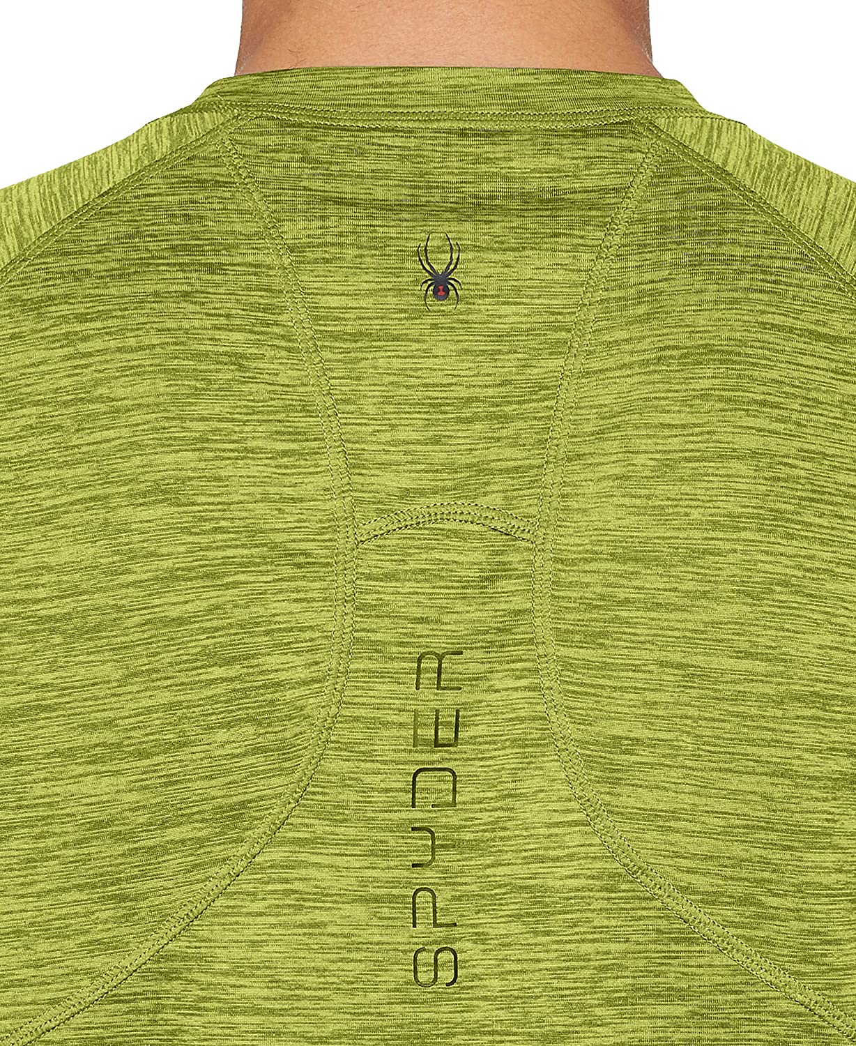 Spyder Men's Hydro Stretch Swim T-Shirt - Quick Dry Short Sleeve Rash Guard Tee