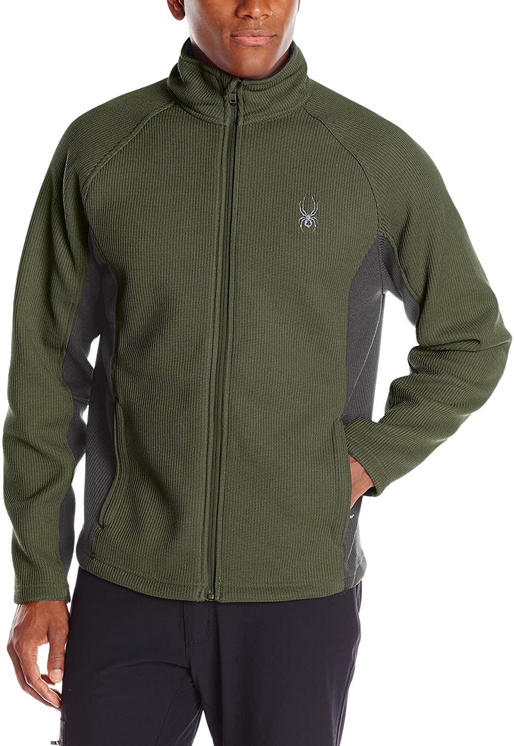 Spyder Men's M Constant Full Zip Mid Weight Stryke Fleece