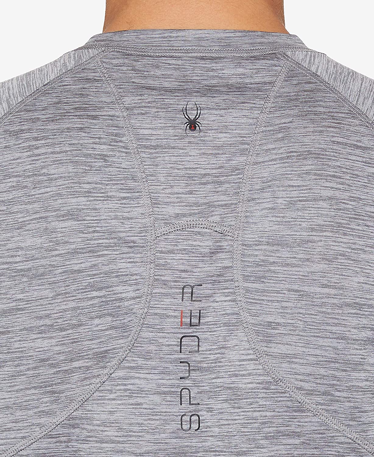 Spyder Men's Hydro Stretch Swim T-Shirt - Quick Dry Short Sleeve Rash Guard Tee