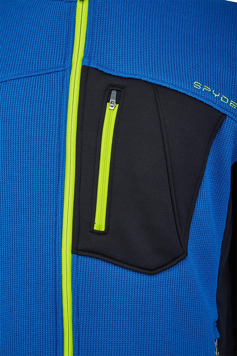 Spyder Active Sports Men's Bandit Full Zip Mid-Layer Jacket