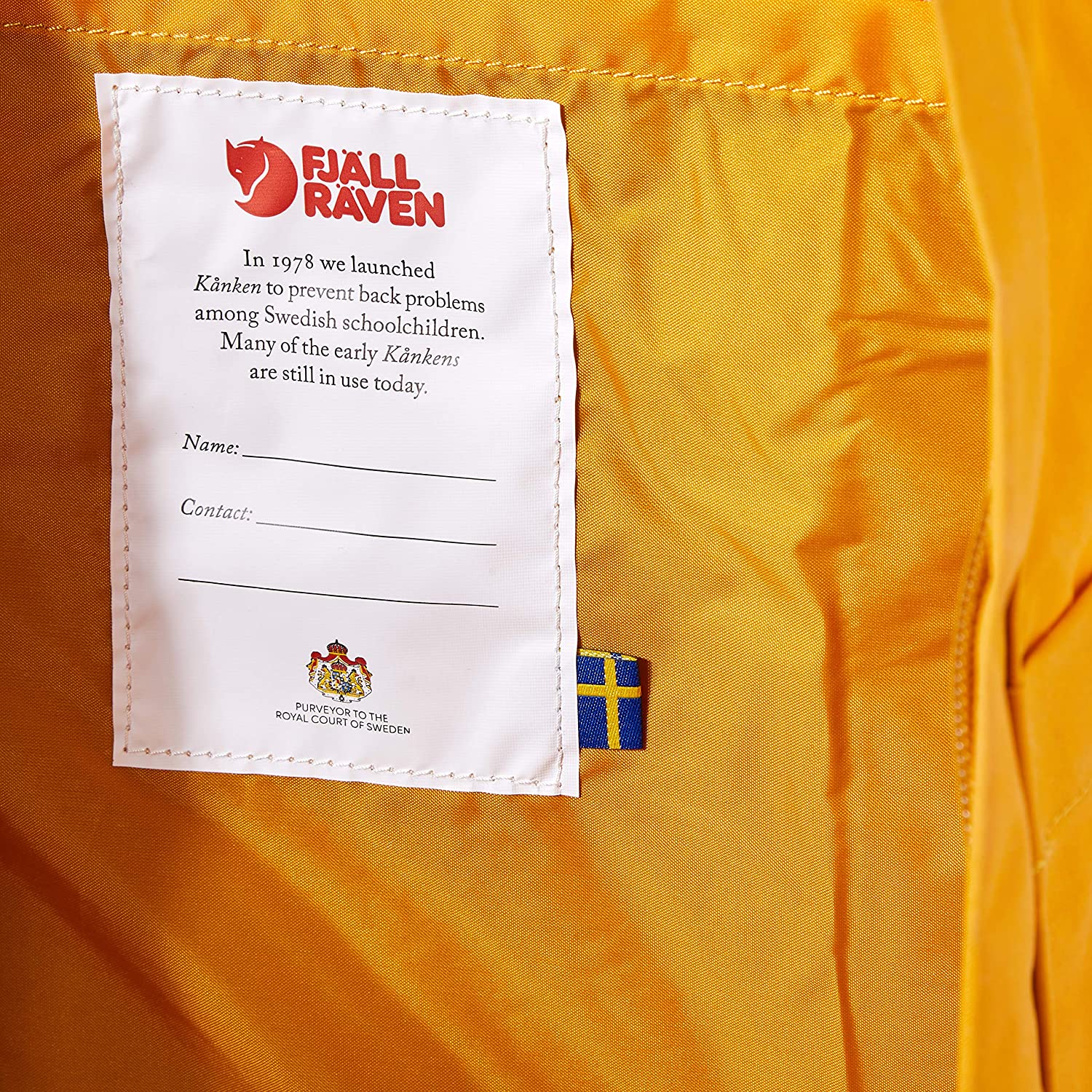 Fjallraven, Kanken Classic Backpack for Everyday, Ox Red