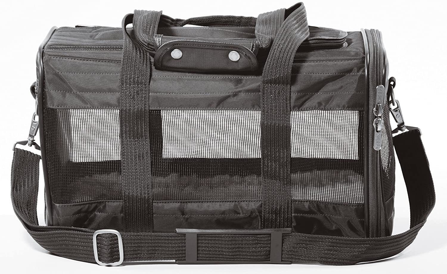 Sherpa Original Deluxe Airline Approved Pet Carrier, Medium, Black
