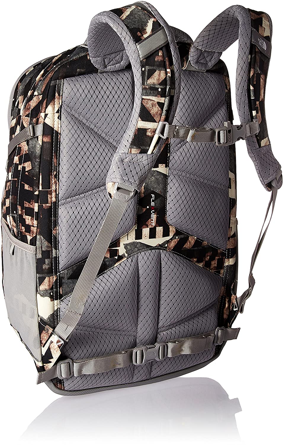 The North Face Women's Recon Backpack, TNF Black Heather/Silver Reflective, One Size