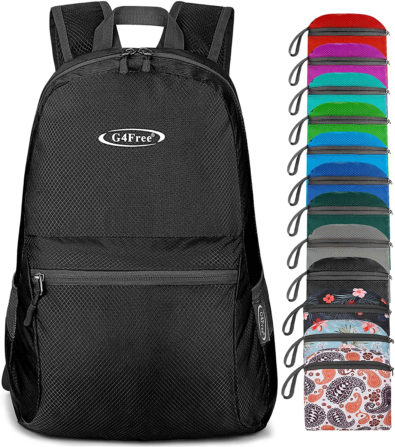 G4Free Ultra Lightweight Packable Backpack Travel Hiking Daypack Handy Foldable Water Resistant Camping Outdoor Backpack