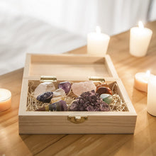 
                        
                          गैलरी व्यूवर में इमेज लोड करें, ZATNY Deluxe Healing Crystals in Wooden Box
                        
                      