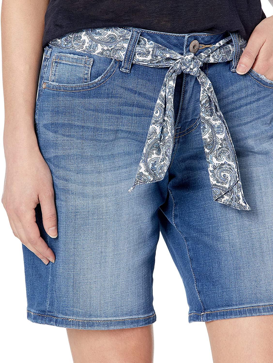 Jag Jeans Women's Carter Girlfriend Belted Short