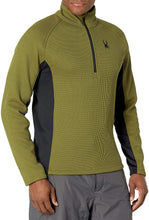 
                        
                          Muat gambar ke penampil Galeri, Spyder Active Sports Men's Outbound Half Zip Mid-Weight Mock Neck Sweater
                        
                      