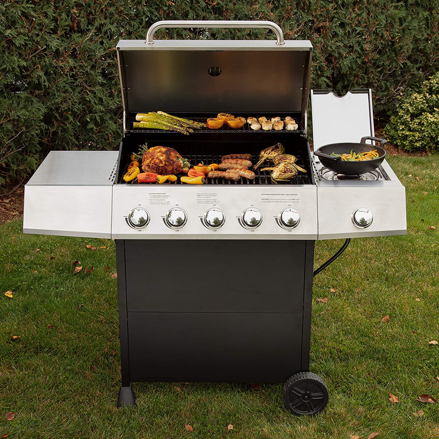 Cuisinart CGG-7400 Propane, 54 Inch, Full Size Four-Burner Gas Grill - JOY2ESpree
