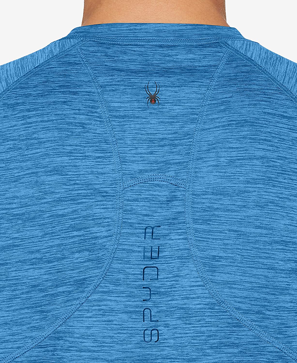 Spyder Men's Hydro Stretch Swim T-Shirt - Quick Dry Short Sleeve Rash Guard Tee